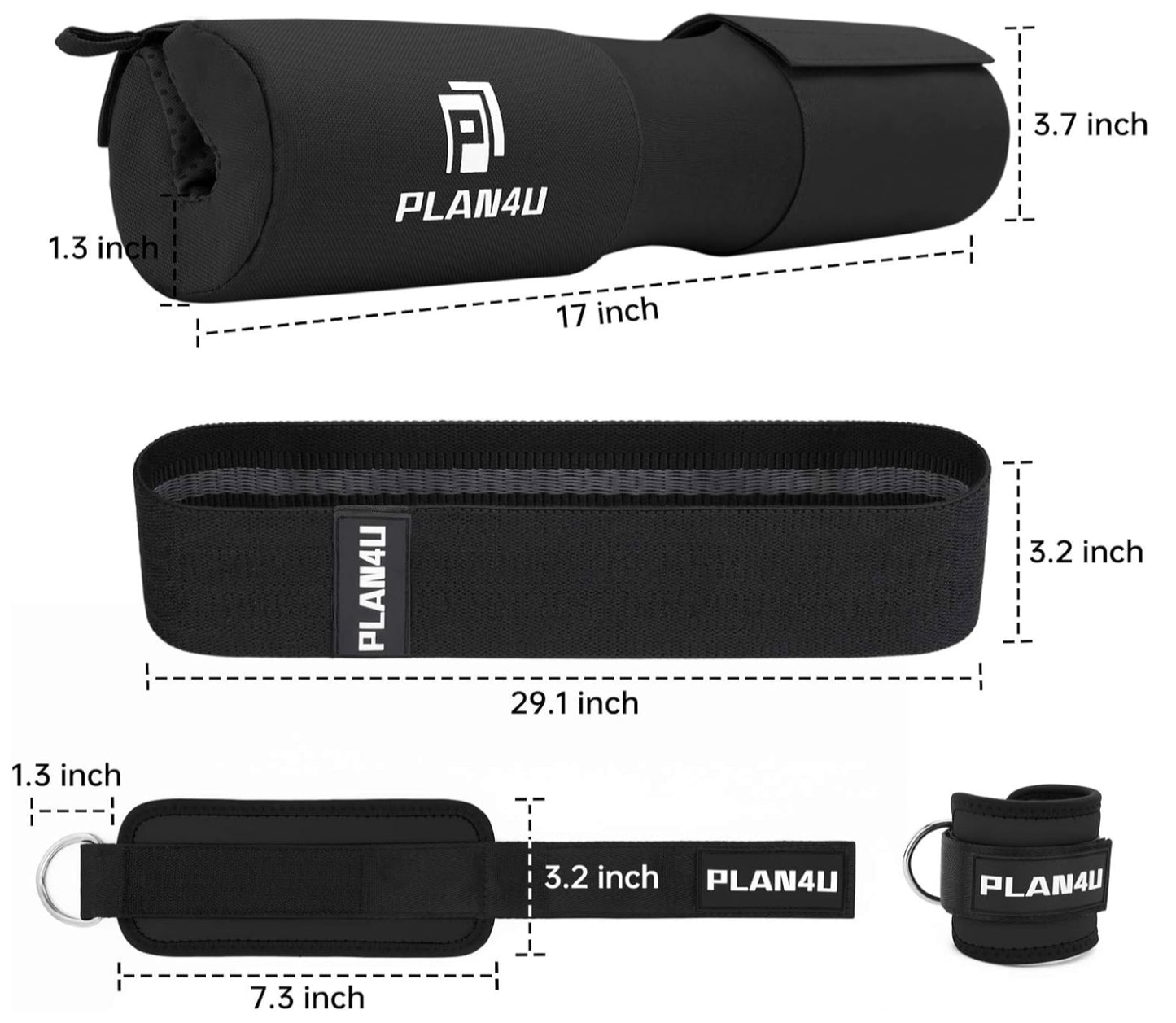 Ultimate Barbell Pad Set - Perfect for Shoulder & Neck Support